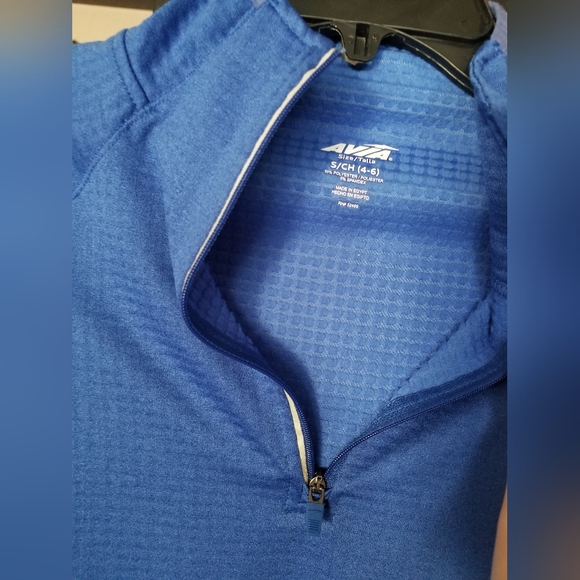 Avia quarter zip blue pullover - Picture 2 of 5